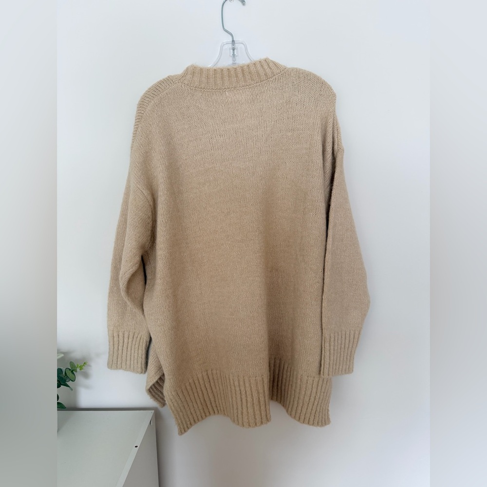 ADORA Women's Tan Crew Neck Sweater - Picture 8 of 9